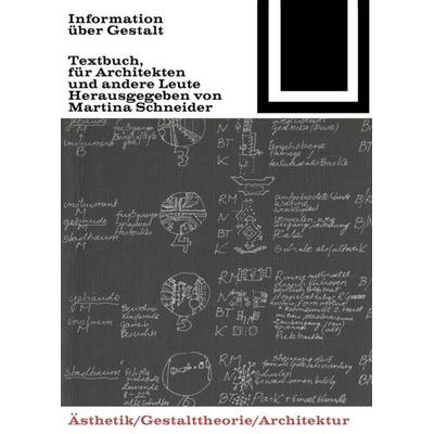 Information über Gestalt, Taschenbuch von , Birkhäuser, 978-3-0356-0047-6