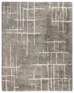 Gertmenian Ultimate Shag Malia Abstract Lines Plush Shag Indoor Area Rug Collections