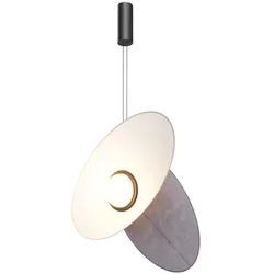 Maytoni Pendelleuchte Evolution Aluminium Schwarz MOD396PL-L10BL3K mit IP 20