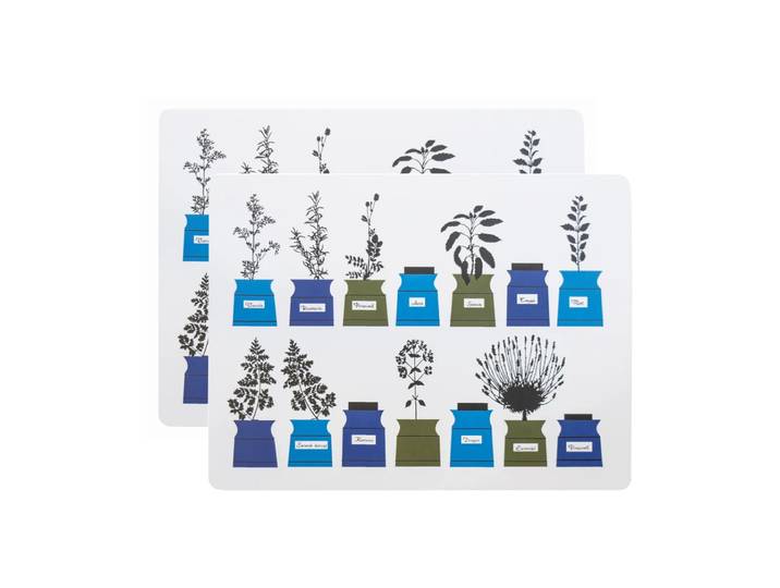 Almedahls Set de table Persons kryddskåp 30x40 cm lot de 2 Bleu