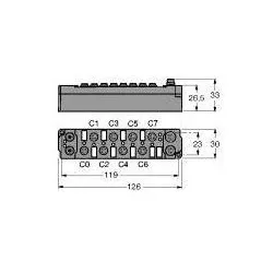 Turck piconet Erweiterungsmodul SNNE-0008D-0002