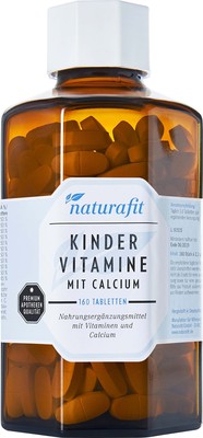 NaturaFit GmbH NATURAFIT Kindervitamine m.Calcium Lutschtabletten 320 g 12515985