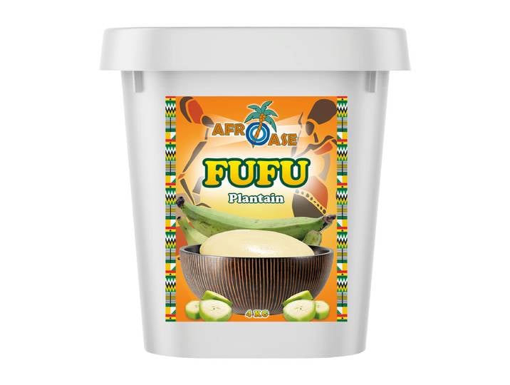 Afroase Farine de plantain pour Fufu - 4 kg