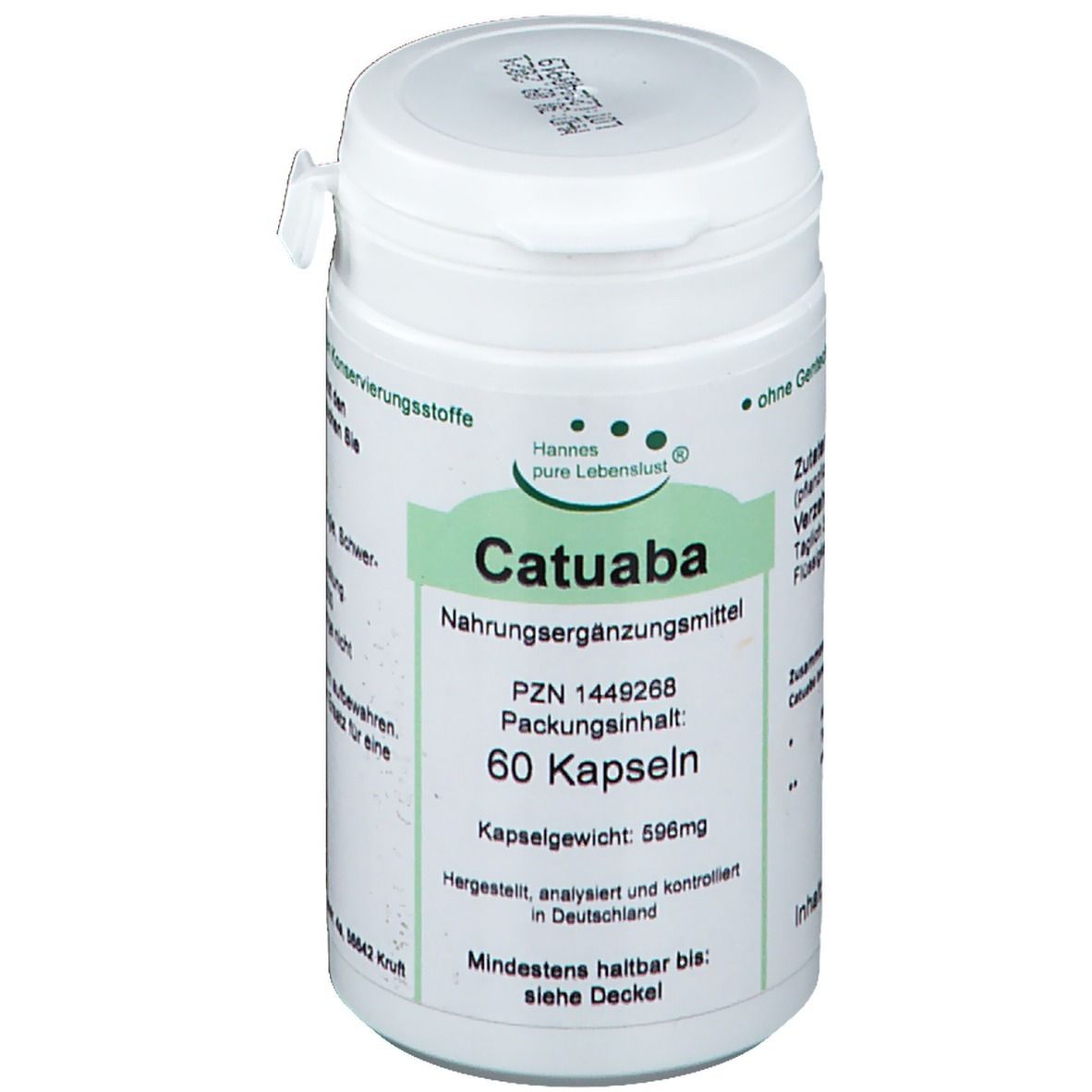 Catuaba VEGI-Kaps 60 St Kapseln
