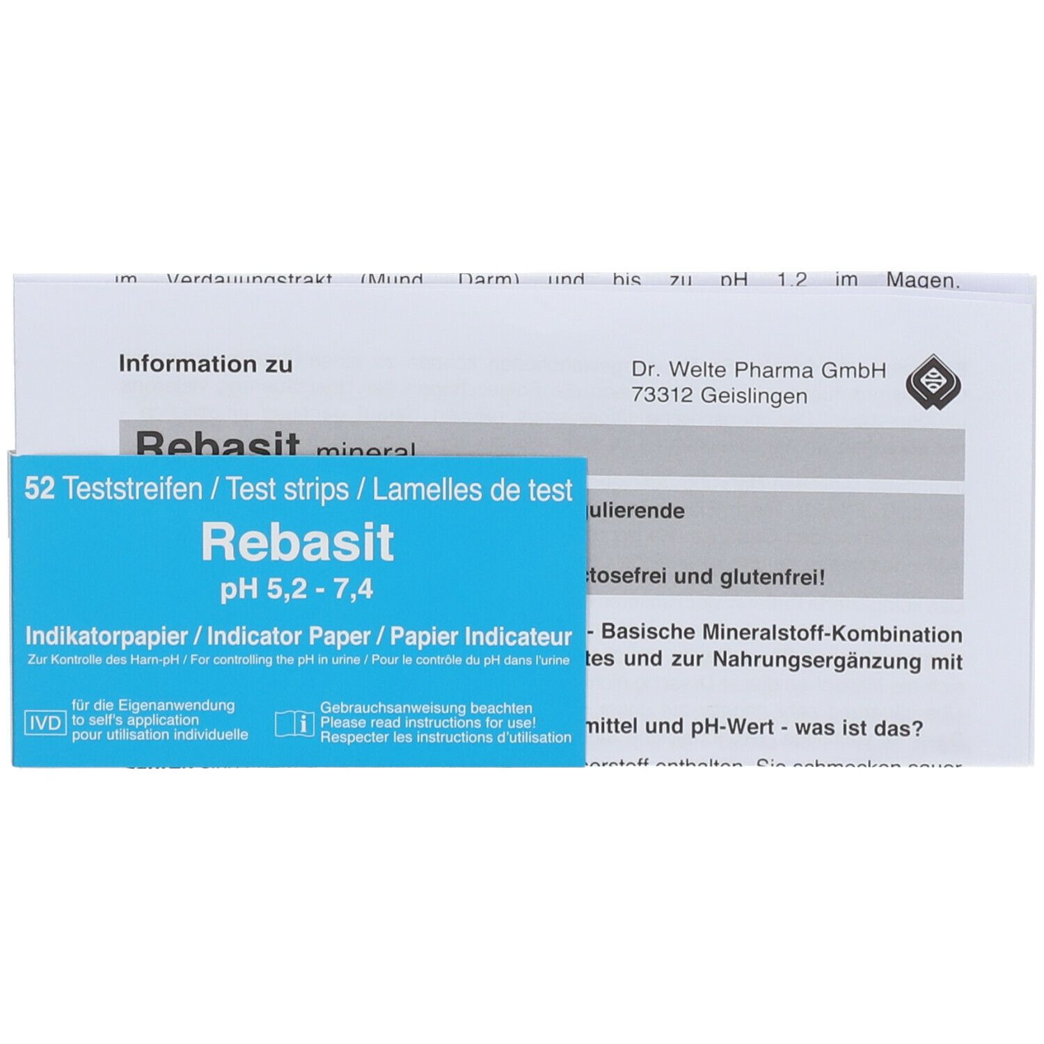 Rebasit Indikatorpapier 1 St Sonstige