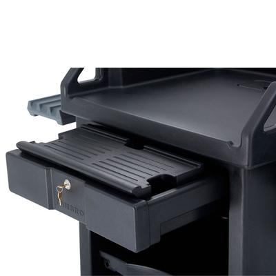 Tastaturständer für Versa-Trolley - 52.4 x 25.7 x 5 cm - Schwarz -. Cambro