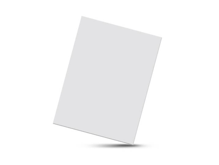 Rechteck Tischplatte Melamin Dekor Lichtgrau, 2000 x 800 x 25 mm