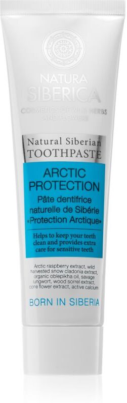 Natura Siberica Natural Siberian Arctic Protection dentifrice pour dents sensibles 100 g