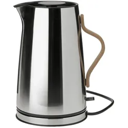 Stelton Wasserkocher Emma 1200 ml Edelstahl Grau Steel