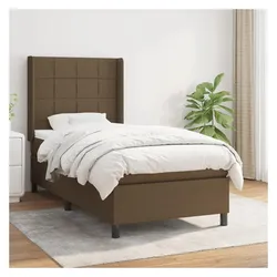 vidaXL, Boxspringbett, Fapenas (Block mit Quadraten) (90 x 190 cm)