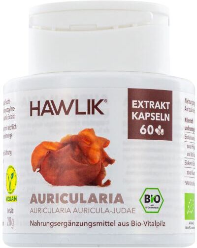 Hawlik Auricularia (Auricularia polytricha) 60 Capsules