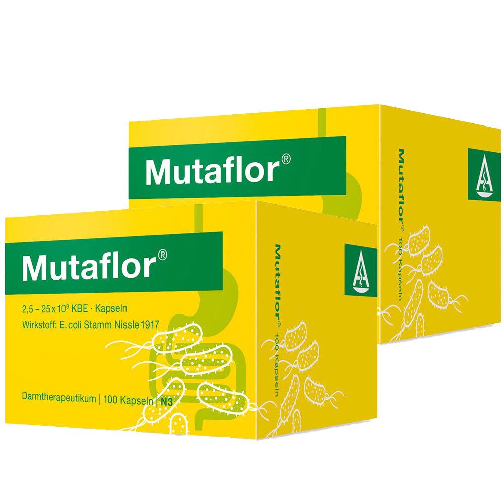 2er Set Mutaflor Magensaftresistente Hartkapseln 2x100 St