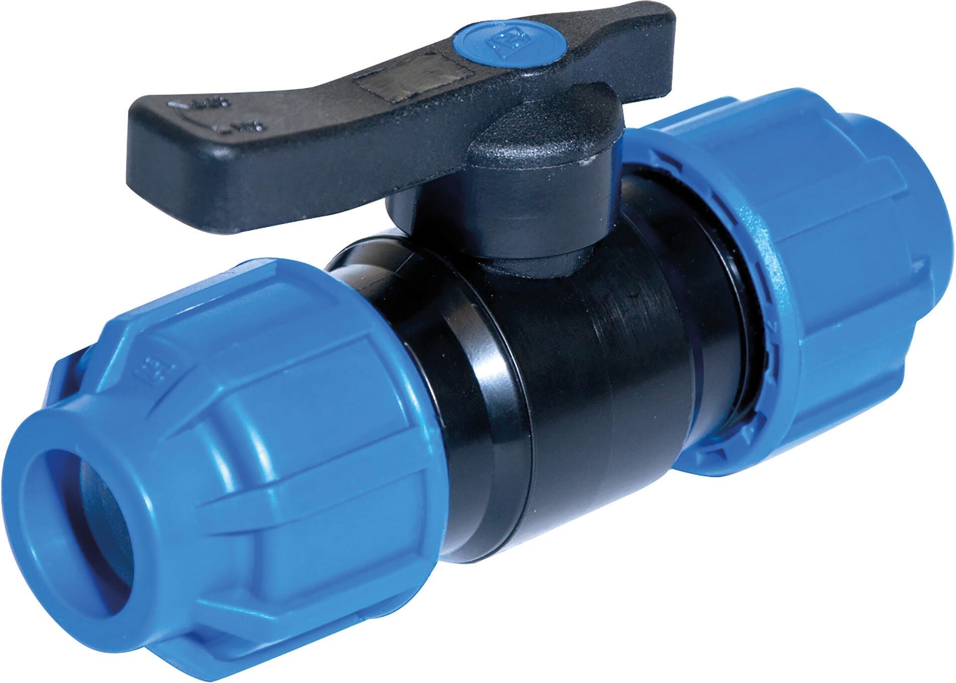 Tecnomat VALVOLA A SFERA A COMPRESSIONE Ø 25 mm PER TUBO POLIETILENE