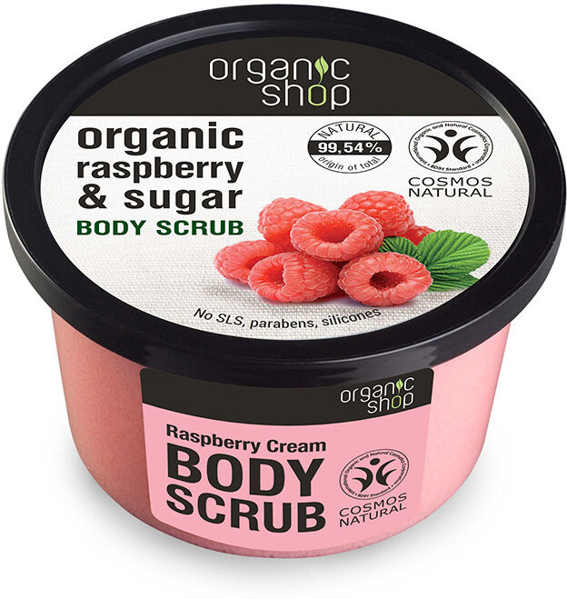 Organic Shop Himbeer-Creme-Körperpeeling 250 ml 250 ml