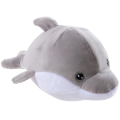 Kuscheltier HEUNEC "Anti Stress Delfin 15 cm", weiß, grau, Plüschfiguren, KinderL:15cm, Polyester, Kuscheltier, L:15cm