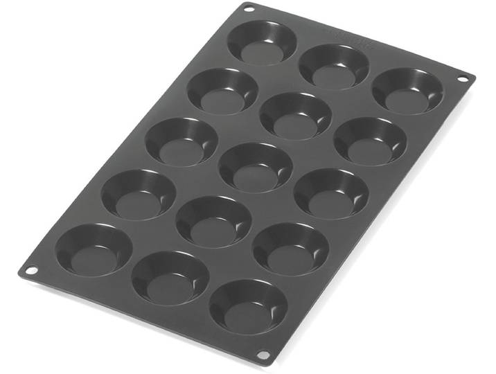 Lékué Bakvorm 15 Tartelettes - Siliconen - Black