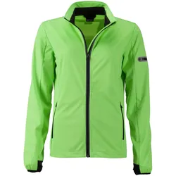 Damen Softshelljacke "JN1125" - XL - bright-green/black