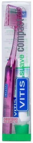 Vitis Cepillo Dental Compact Suave + Aloe 15 ml