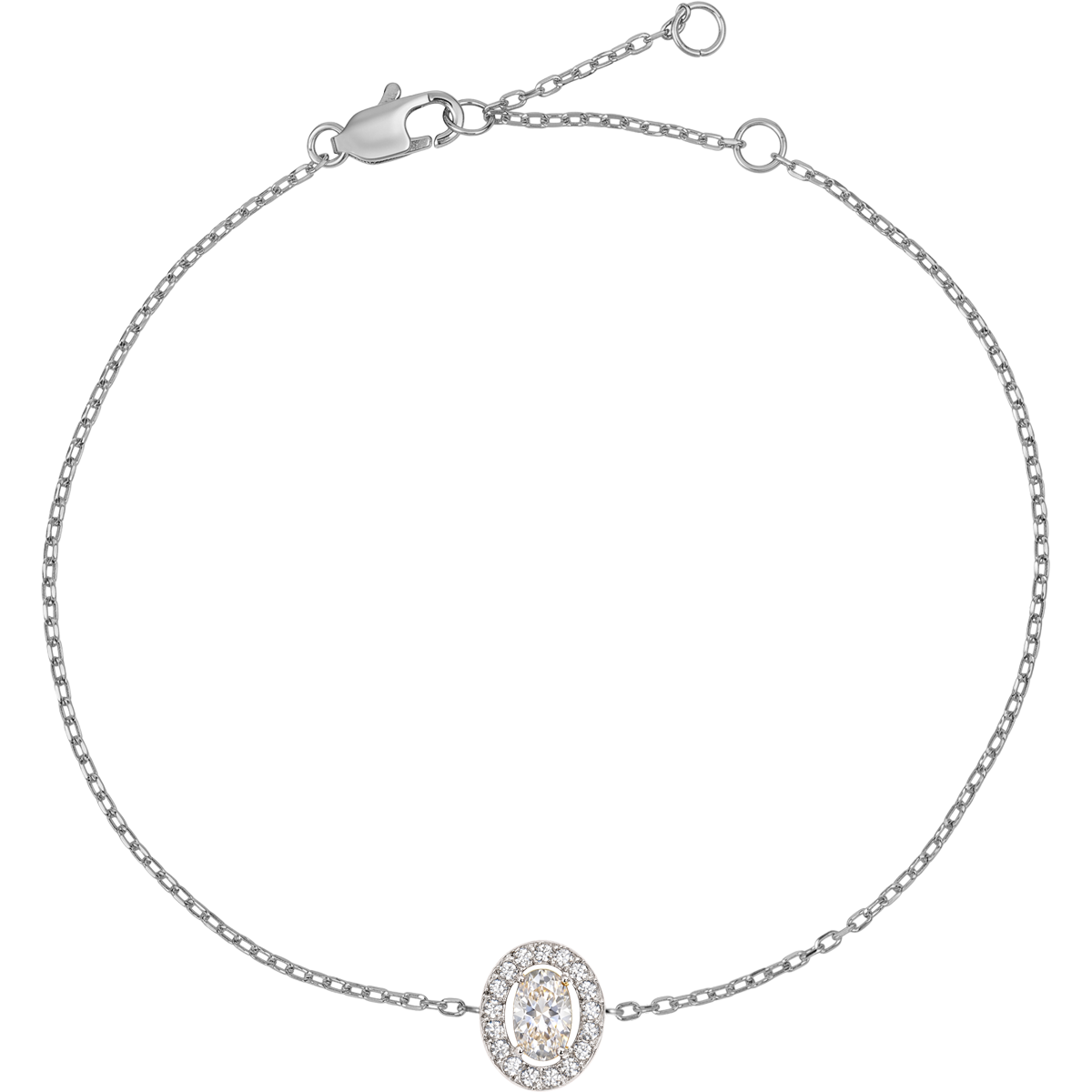 Jacques Lemans Armband Edelstahl mit Zirkonia