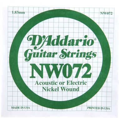 Daddario NW072 Single String