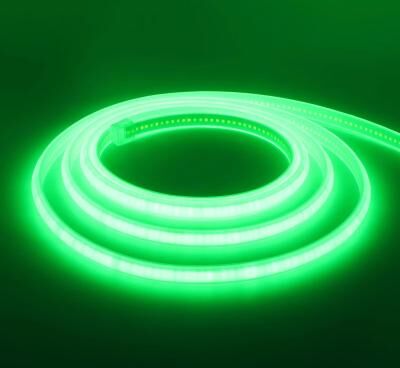 Inspired Finds High Brightness COB Neon LED Strip Waterproof Multicolor Ribbon Light green 4m