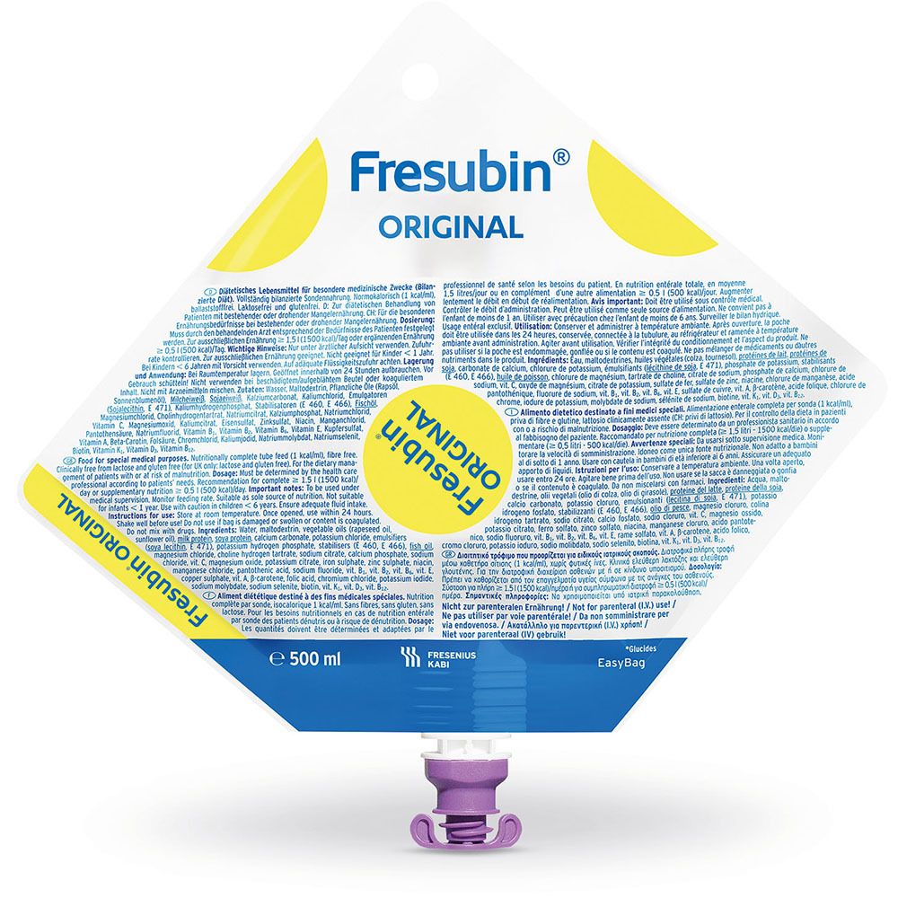 Fresubin Original Easy Bag 15x500 ml Flüssigkeit