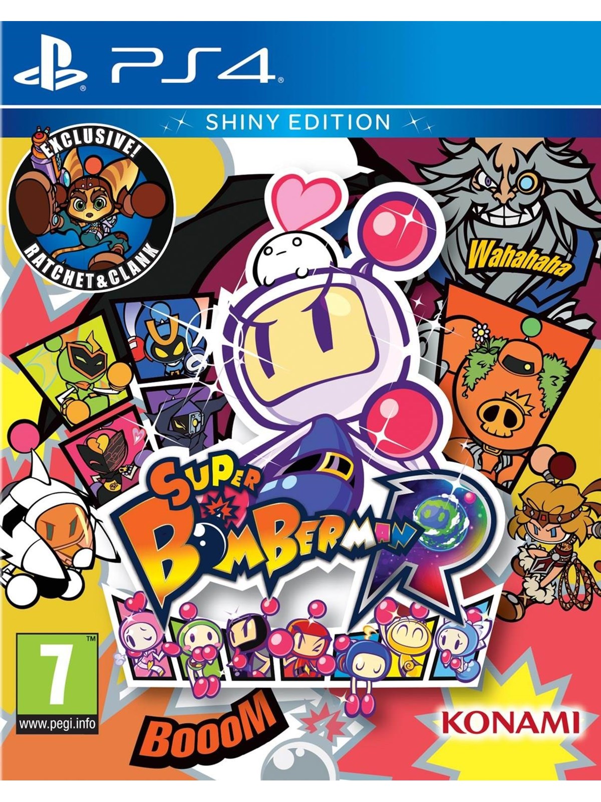 Super Bomberman R - Shiny Edition - Sony PlayStation 4 - Action - PEGI 7