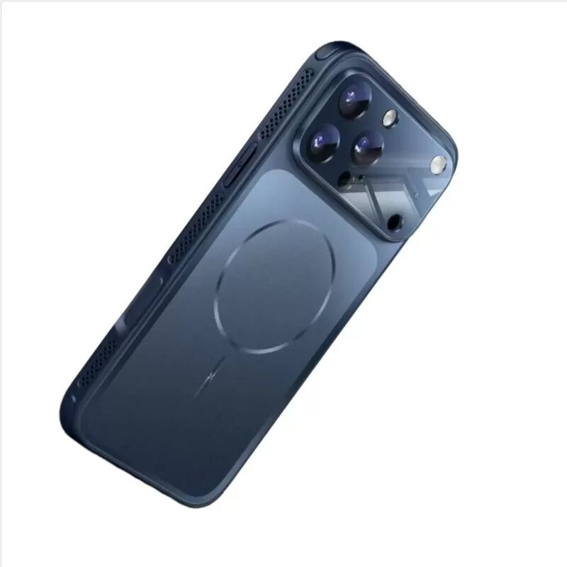 INF Magnetische Handyhülle Kompatibel mit iPhone 17 - Stoßfest, Wärmeableitung, Corning Glas Linsenschutz