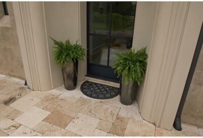 Mohawk Home Deco Tile Slice All Weather Recycled Rubber Door Mat