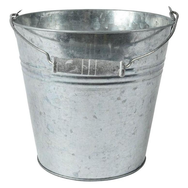 KSD Zinc bucket, for outdoors ø18 x 17 cm (18 x 17 cm) (56581223)