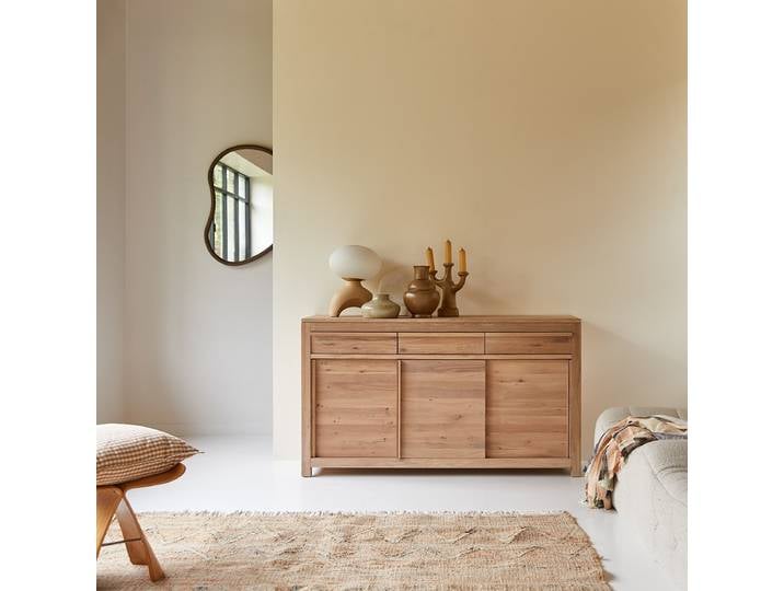 Anrichte Luce aus Eichenholz 150 cm - Natur