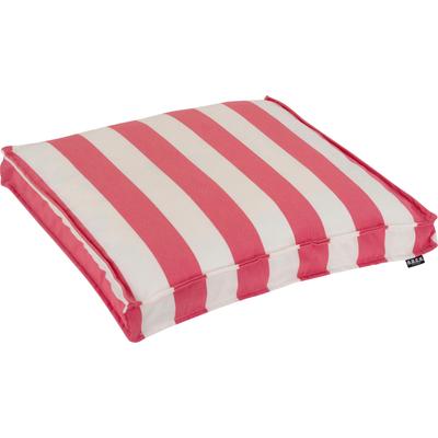 Sitzkissen H.O.C.K. "Classic Streifen", pink (pink, gestreift), B:50cm H:5cm L:50cm, Polyacryl (dralon), Dekokissen_Sitzkissen_Kissenhüllen, Sitzkissen, mit Streifen