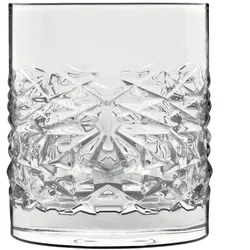 BORMIOLI LUIGI Luigi Bormioli Set 6 Gläser Mixology Texturen DOF 38cl Klarglas