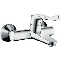 hansgrohe Focus Waschtischmischer, Aufputz, extra langer Griff 121mm, Ausladung 180mm, chrom, 31913000