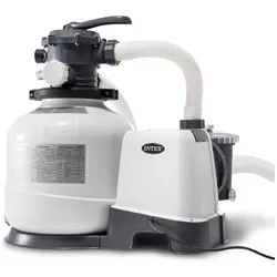 Intex, Pool Filter + Pool Pumpe, Krystal Clear Sandfilterpumpe