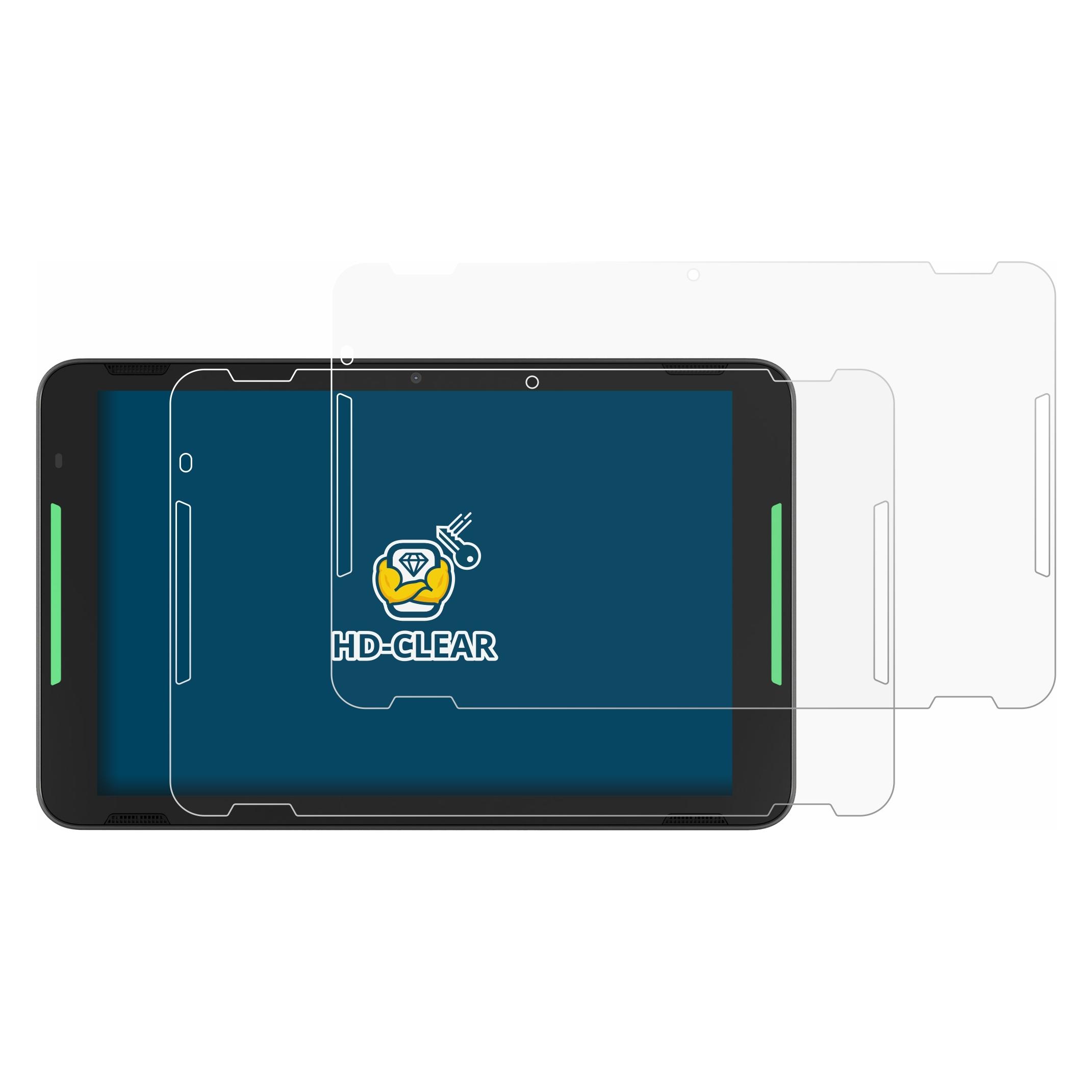 Brotect Schutzfolie für Zebra KC401 Displayschutz Displayschutzfolie Folie Klar Transparent (1865473)