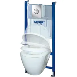 Grohe, Toilette + Bidet, Solido OEM Ceramic Bundle 4-in-1 Set für WC