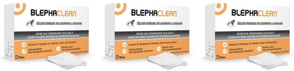 Blephaclean Sterile Kompressen 3x20stk