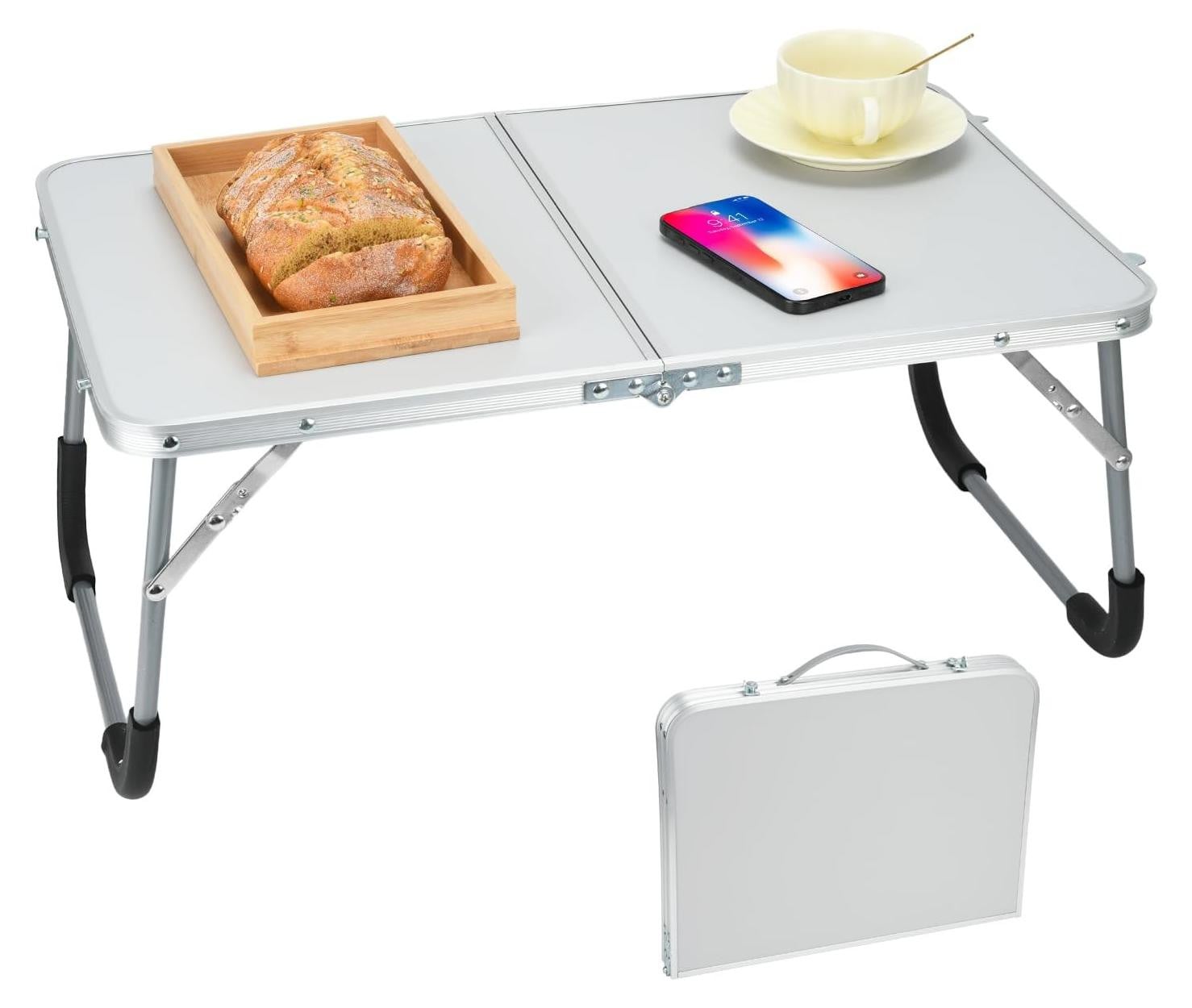 Merkloze Opvouwbare Laptoptafel voor Multifunctioneel Gebruik