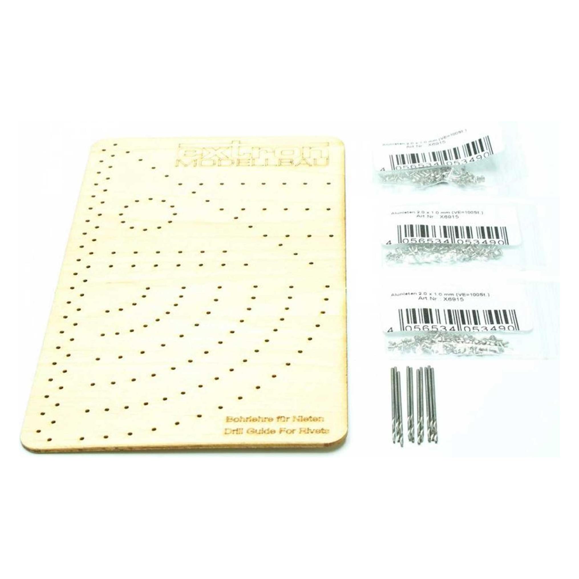 Extron Modellbau Blindniete Alunieten Scale Super 300er Set (X6916)