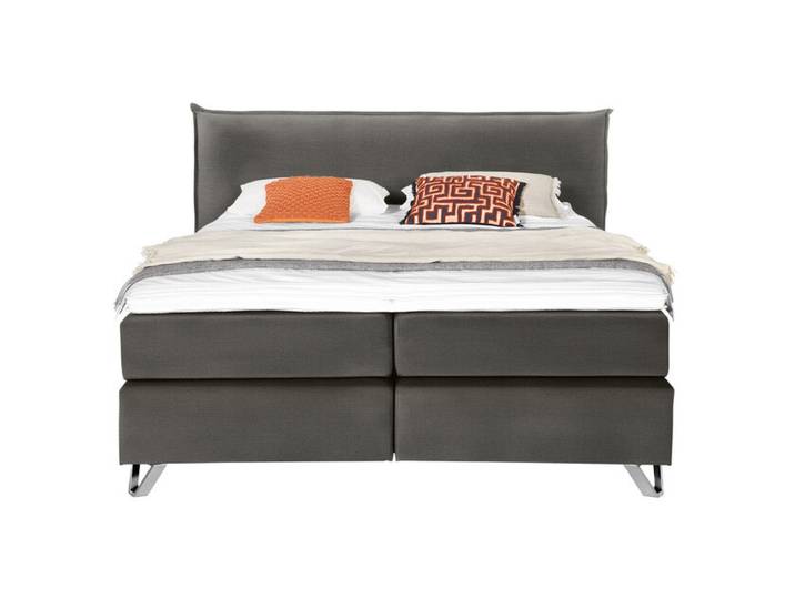 Boxspringbett FENSON OSLO NV 180 x 200 cm braungrau
