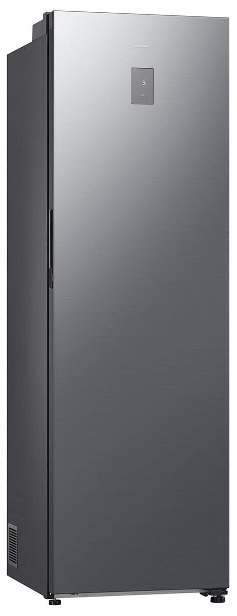 Samsung RR80 Eintür-Kühlgerät, 186 cm, SpaceMax mit AI Energy Mode und automatischer Türöffnung, , 387 l, ST, 35 dB, C, Silber