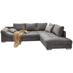 Wohnlandschaft Alvito Grau Cord