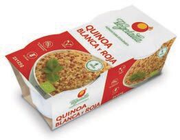 vegetalia Weißer Quinoa-Reis und vorgekochter roter Quinoa Bio 2 x
