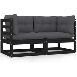 vidaXL, Gartenlounge, Raranberg (2-Sitzer)