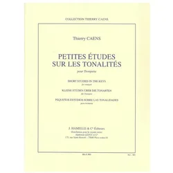 Petites études sur les tonalités pour trompette, Fachbücher von Thierry Caens