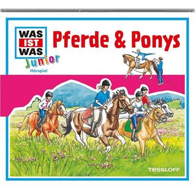 WAS IST WAS Junior Hörspiel-CD: Pferde & Ponys - Charlotte Habersack,Friederike Wilhelmi,Luis-Max Anders, CD, 9783788628017