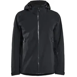 Shelljacke "STRIKER" - L - schwarz