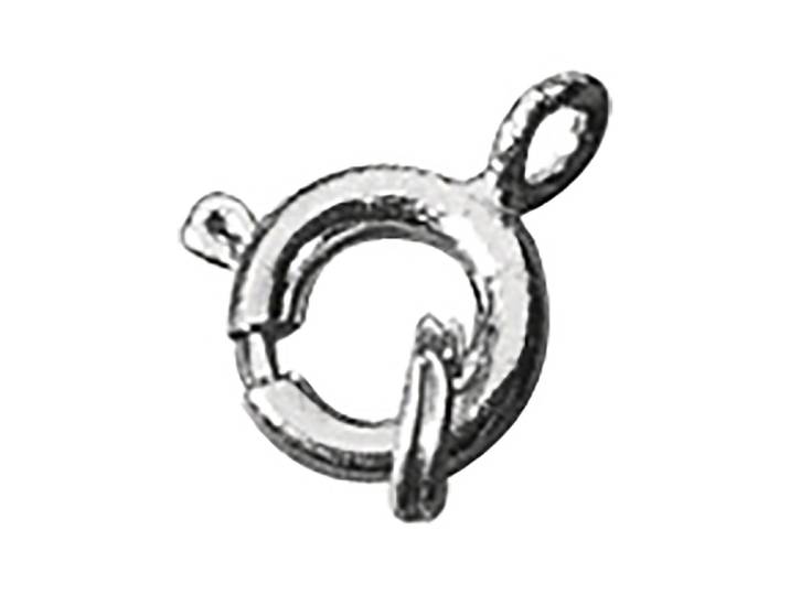 Rayher Federringe mit Spaltring 7 mm 4 Stück