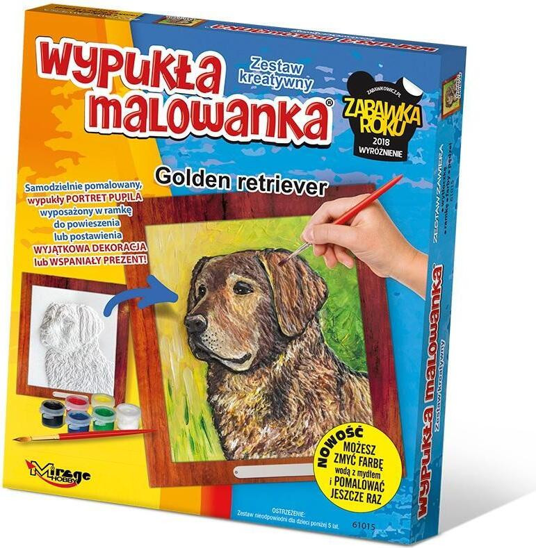 Mirage Hobby Kleurplaat Golden Retriever